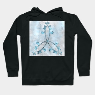 Celtic Trinity Knot in blue Hoodie